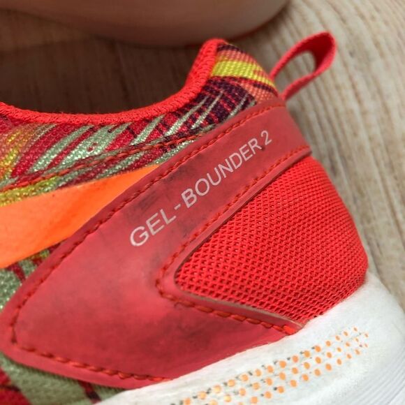 Asics Gel-Bounder 2 GS Diva Pink/Hot Orange - Picture 5 of 8